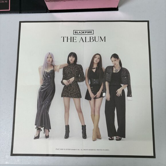 BlackPink The Album Limited Edition CD Box Set 1st Full Album K-Pop Poster Book - Picture 14 of 16